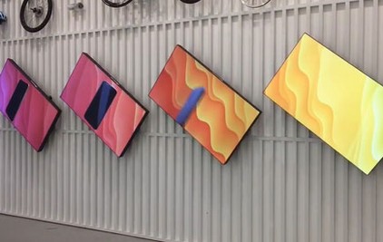 旋轉廣告液晶拼接屏